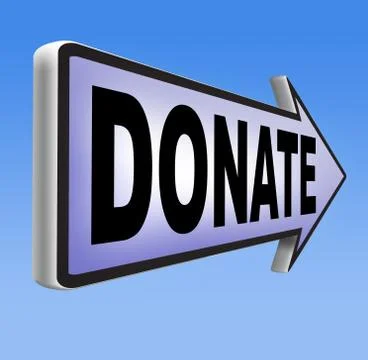 Donate charity Stock Illustration