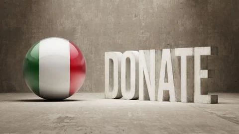 Donate  Concept Stock Illustration