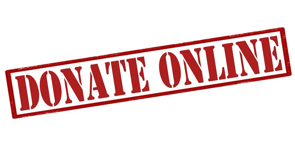 Donate on line Stock Illustration