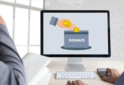 DONATE NOW Give Help Donation Support Provide health care Stock-Fotos