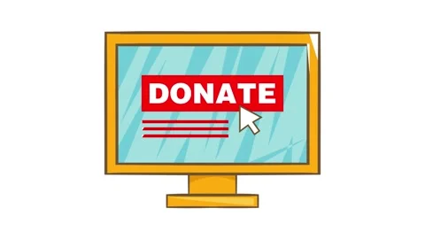 Donate online concept icon animation 動画素材 157170959