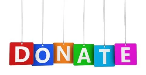 Donate Sign Stock Illustration