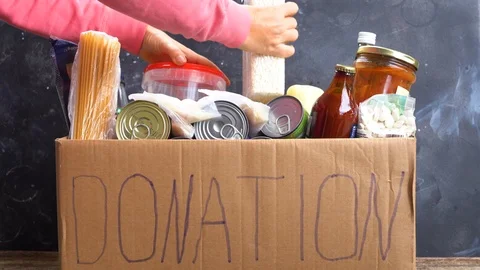 Donation and charity concept Stock Footage 112303804