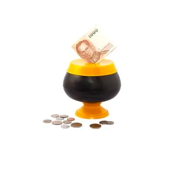 Donation box 스톡 사진