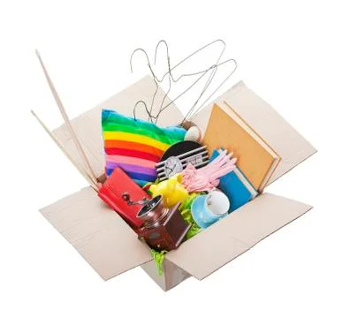 Donation box Stock Photos