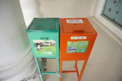 Donation box Stock Photos