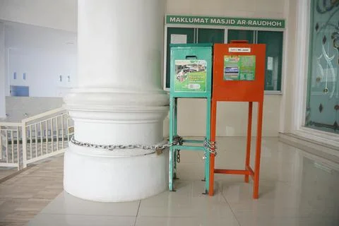 Donation box Stock Photos