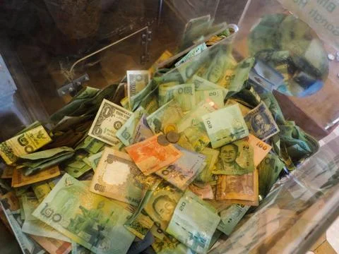 Donation boxes Stock Photos