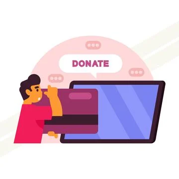 Donation-concept Stock Illustration