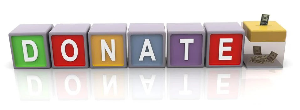 Donation Stock Illustration