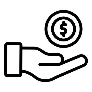 Donation Vector Icon Design Illustration Stock Illustration