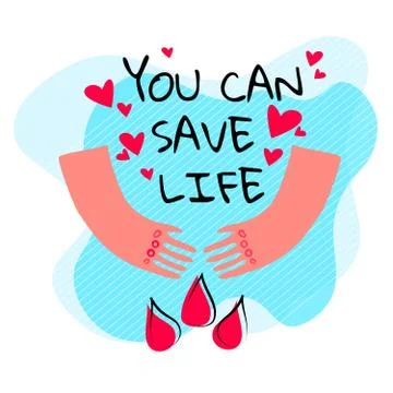  Donation volunteer Иллюстрация