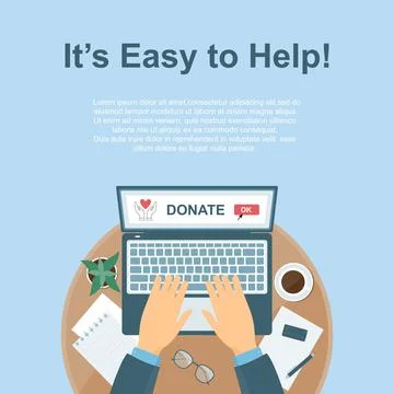 Donations Stock Illustration