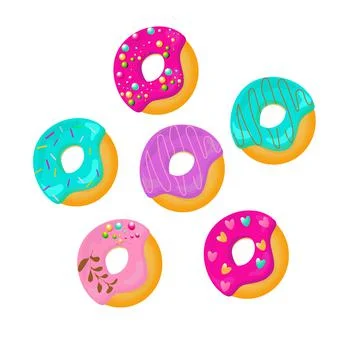 Donats Stock Illustration