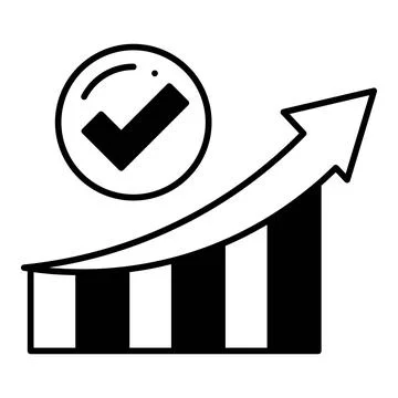 Done Dualtone Icon Stock Illustration