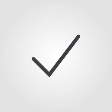 Done icon. Simple element illustration. Done pixel perfect icon design from ui Stock Illustration
