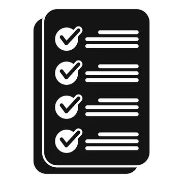 Done task schedule icon flat vector. Event time 스톡 일러스트