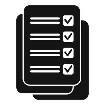 Done task schedule icon simple vector. Calendar event Stock Illustration