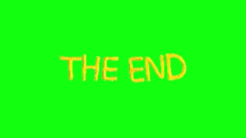 Done Text Animation Green Screen Overlay Stock Footage 336260209