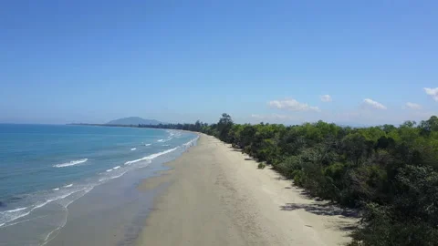 Done view beach on sunny day 库存影片 148076890