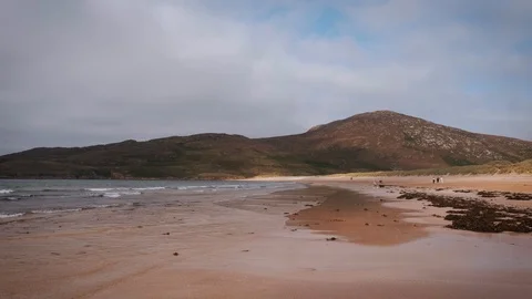 Donegal beach Video stock 114904836