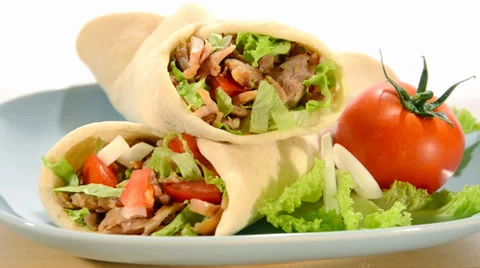 Doner kebab Stock Footage 34480885