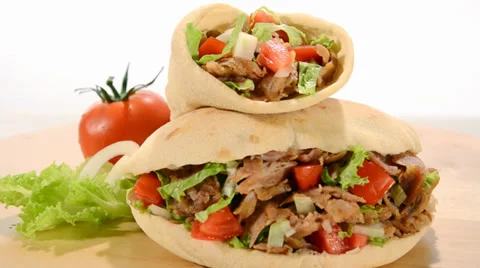 Doner kebab Stock Footage 34482687