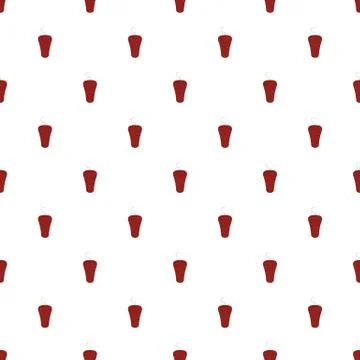 Doner kebab pattern seamless Stock Illustration