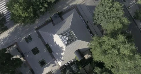 Donetsk city from the drone view Stock Footage 65758846