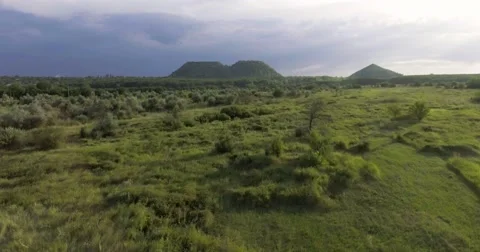 Donetsk terrikons from the drone view Stock Footage 65758927