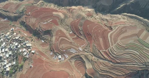 Dongchuan Red Land Stock-Footage 141707751