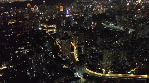 DongHaoYong Elevated Road Stock Footage 284078620