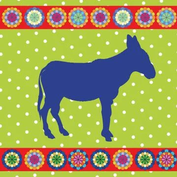 Donkey Illustrazione stock