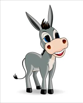 Donkey Stock Illustration