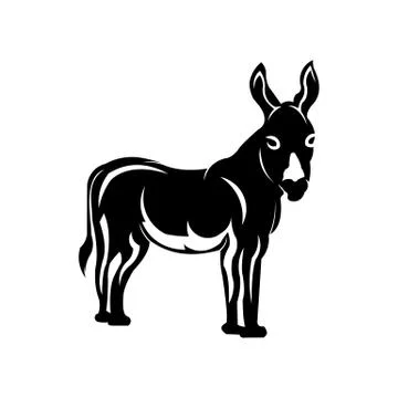 Donkey Stock Illustration