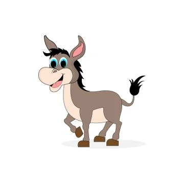 Donkey Stock Illustration
