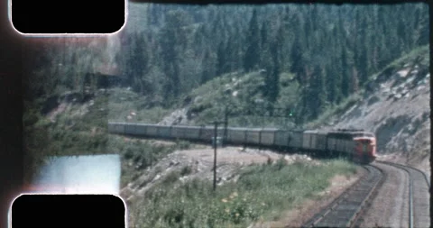 Donner Summit route, Nyack to Cisco Grove Stock Footage 170993726