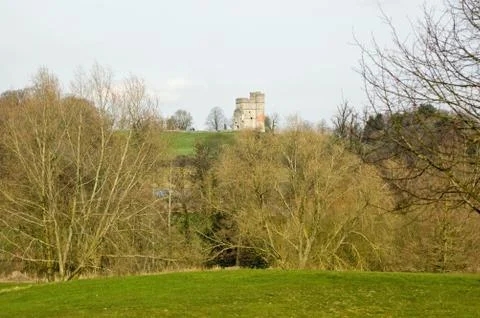 Donnington castle Stock Photos