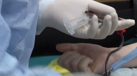 Donor Giving Blood  스톡 동영상 60804583
