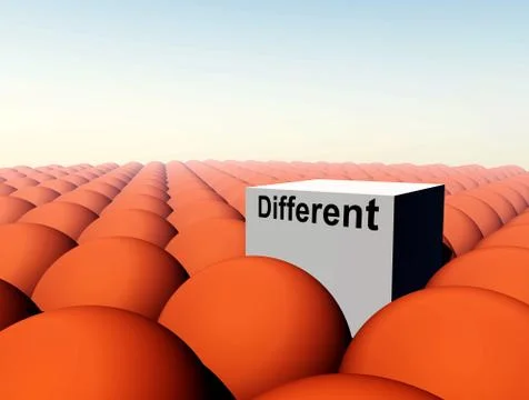 Don't Conform Stock Illustration