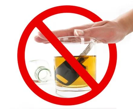 Dont drink when drive Stock Photos