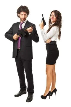 Don't mess with us Stock Photos