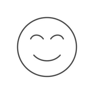 Don't panic related vector thin line icon. Illustrazione stock