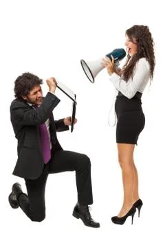 Don't shout Stock Photos