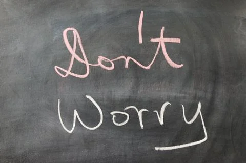 Don't worry Stock Photos