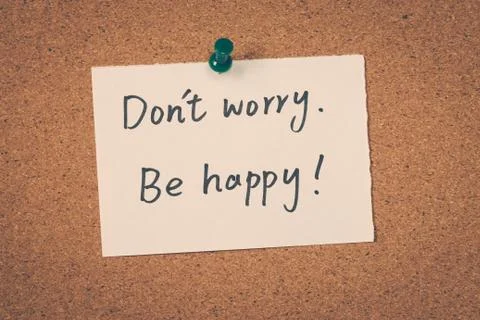 Don't worry Stock Photos