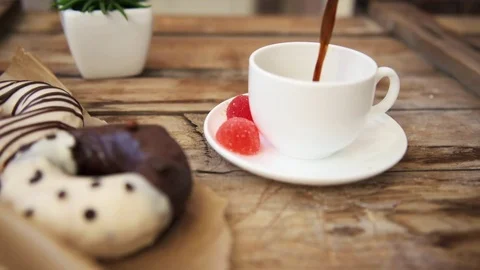 Donut 4 Stock Footage 84753590