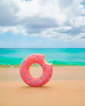 Donut Beach Stock Photos