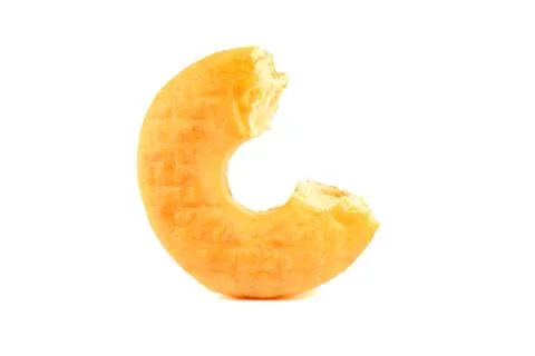 Donut bitten Stock Photos