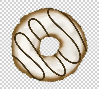 Donut, cake, background, pastry, bakery, colorful Stock Illustration